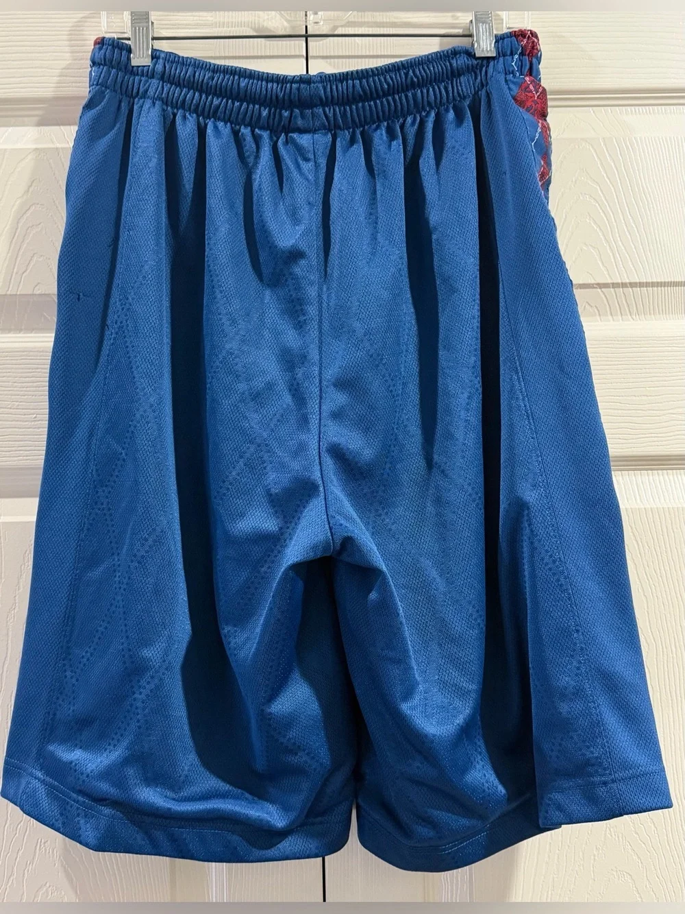 Vintage Nike Air Jordan Basketball Shorts Men’s Sz L Blue Dazzle Baggy